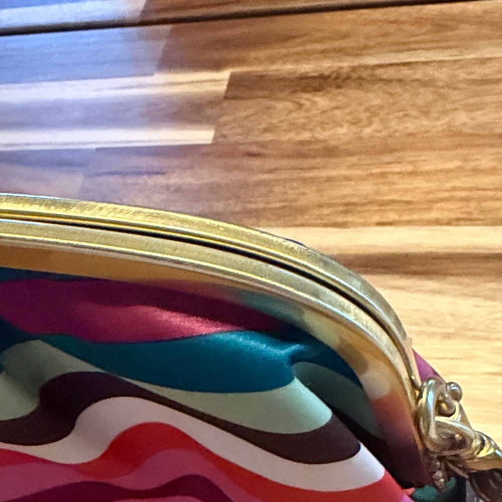 Coach Legacy Multicolor Striped Women's Bag - Picture 10 of 13